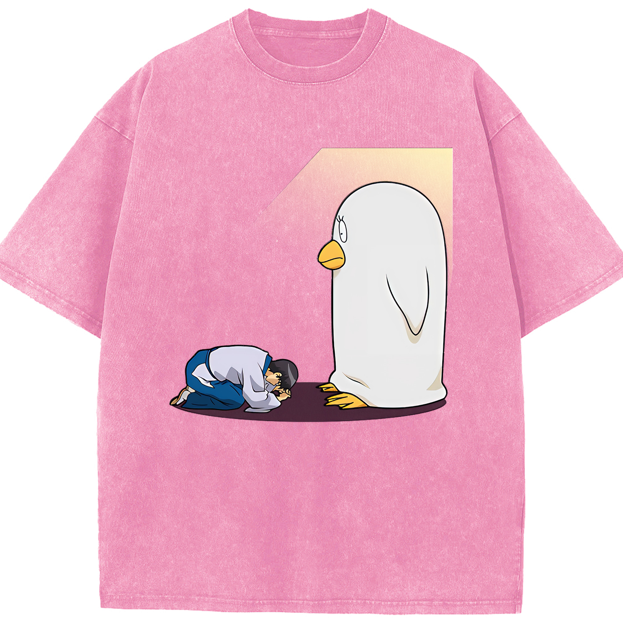 （画像用） ぎんたま 坂田銀時（さかたぎんとき） 神楽 志村新八（しむら しんぱち） GINTAMA Sakata Gintoki Kagura Shimura Shinpachi 綿100% ヴィンテージ風 半袖Tシャツ（フロントプリント）